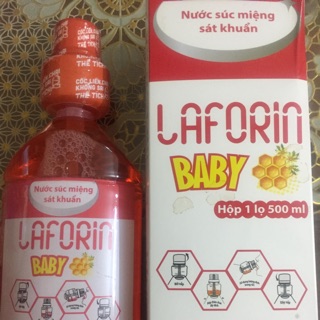 Nước súc miệng sát khuẩn LAFORIN