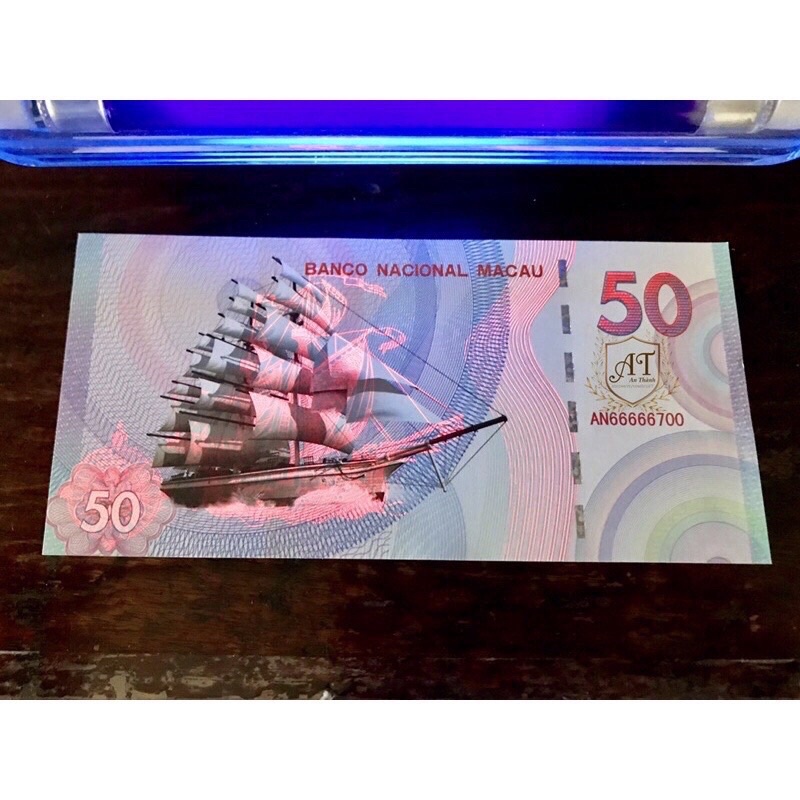 (Hot) Tờ tiền lưu niệm thuận buồm xuôi gió Macau