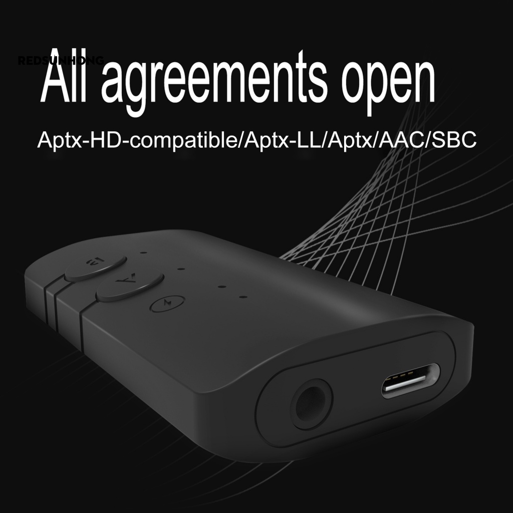 Thiết Bị Truyền Nhận Tín Hiệu Bluetooth Không Dây Mini 5.2 3.5mm Cho Loa