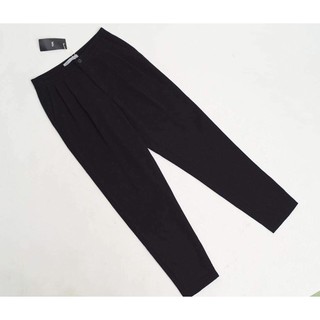 Quần baggy Top style đen nữ
