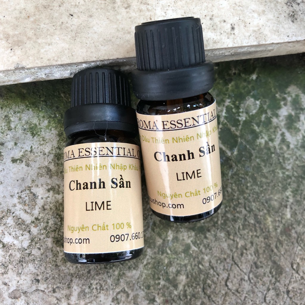 Tinh dầu thơm chanh sần Lime thanh lọc không khí