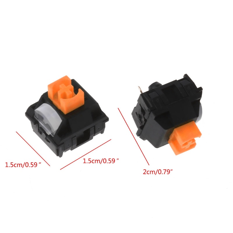 Set 2 Công Tắc 3 Chấu Chống Bụi Chuyên Dụng Cho Bàn Phím Cơ Razer