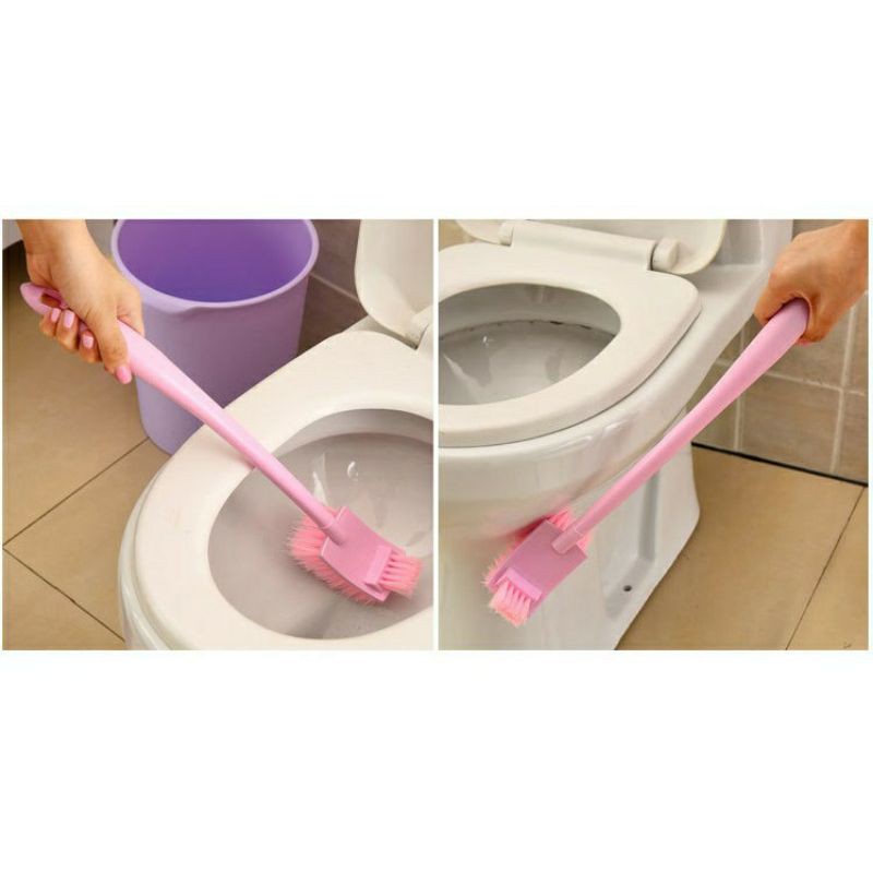 Dụng Cụ Cọ Toilet 2 Đầu Tiện Dụng