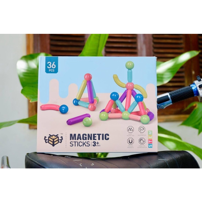 MAGNETIC STICK – BỘ NAM CHÂM STICK 36 Chi.