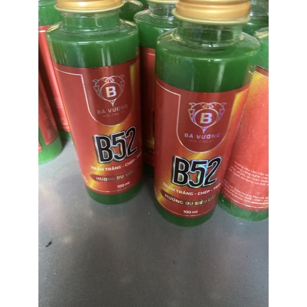 HƯƠNG DỤ CÁ SIÊU CẤP B52 Bá Vương - Chuyên trắm trắng, chép, trôi