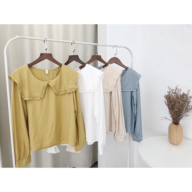 Áo sơ mi cổ thuỷ thủ