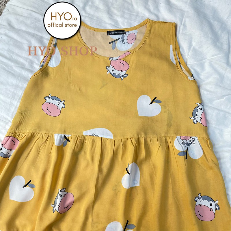 Váy Bầu Đẹp Babydoll dáng suông Lanh Tole Ngủ Mặc ở Nhà đẹp thiết kế