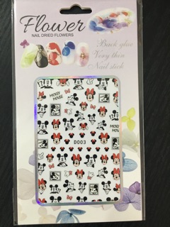 Sticker Dán Móng ( Micky, trái tim...)