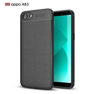 Ốp lưng OPPO A83 silicon giả da, chống sốc Auto Focus