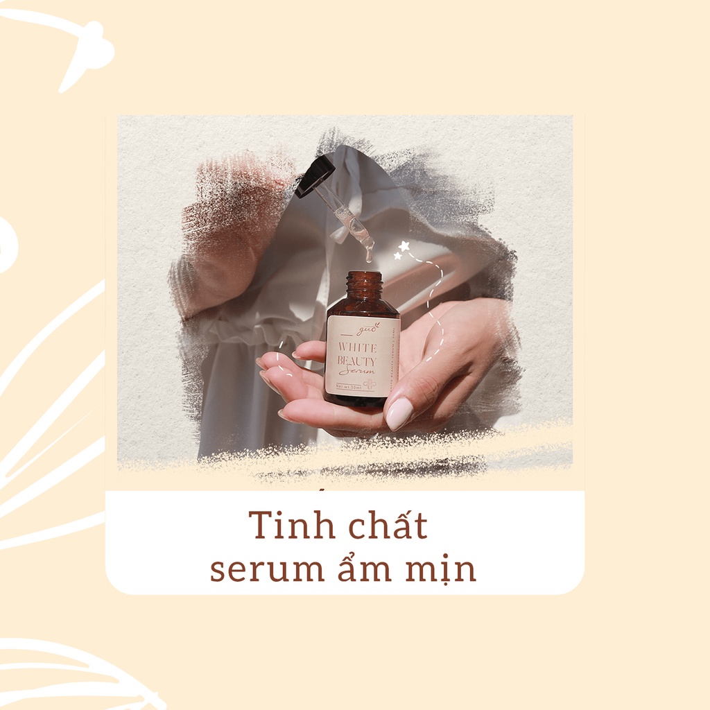 Combo Kem Face đêm vi tảo đỏ và Serum dưỡng GUO  [Trắng hồng tự nhiên 100% thiên nhiên an toàn, dưỡng ẩm mịn da]