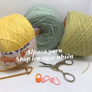 Len Alpaca yarn bảng màu số 2 , len mềm , khô , lên đồ sang đẹp.