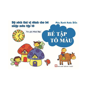 Bé Tập Tô Màu - Màu Xanh Nước Biển