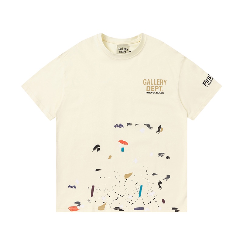 Áo Thun Tay Ngắn In Chữ Màu Sắc Độc Đáo Thời Trang Đường Phố Cho Nam Và Nữ