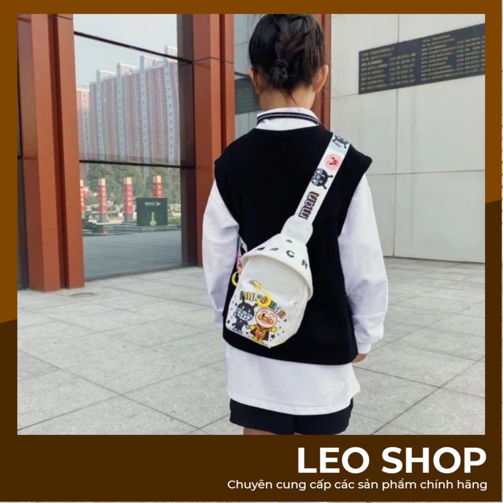 Túi đeo chéo cho bé in hoạt hình-túi bao tử