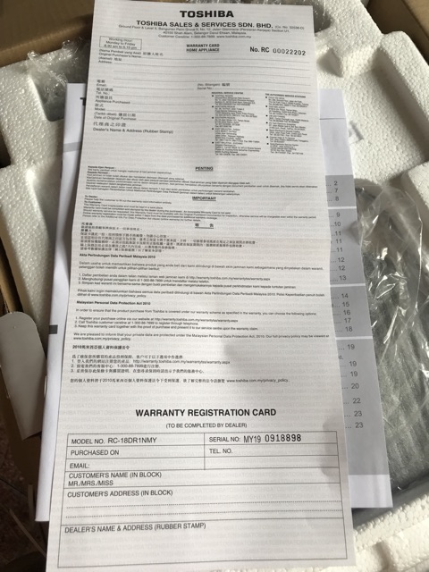 Nồi cơm điện tử Toshiba RC-18DR1NMY | BigBuy360 - bigbuy360.vn