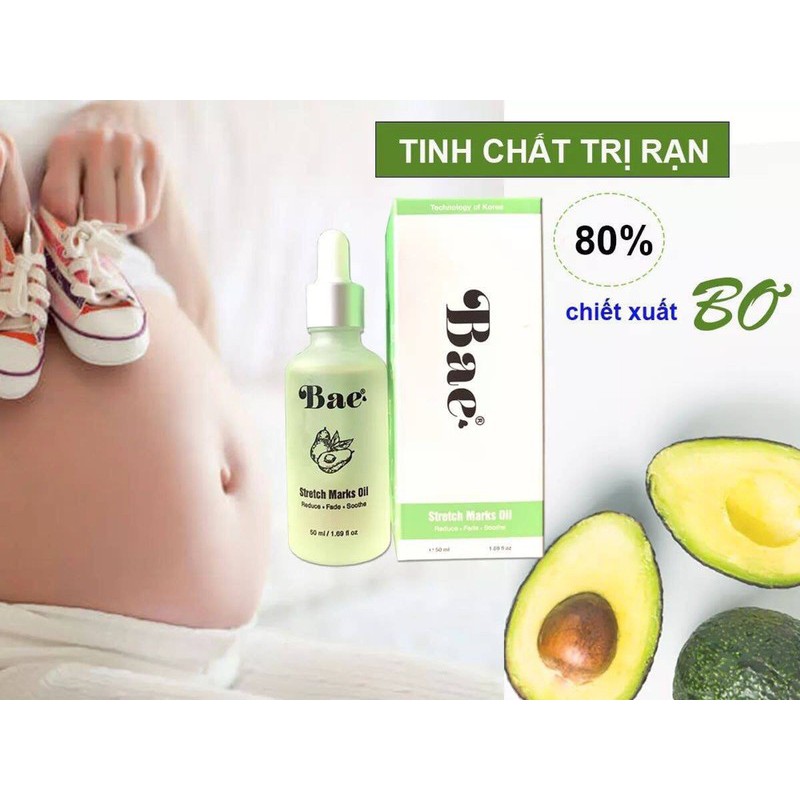 (Bán Chạy)Tinh Chất Trị Rạn Da Bae hàn Quốc 50ml