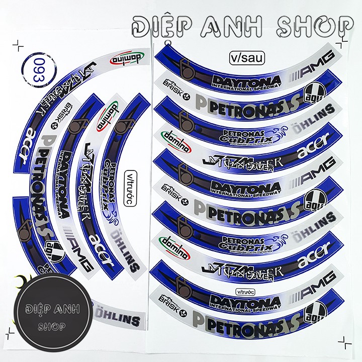 Tem vành bản to OHLINS - MS092