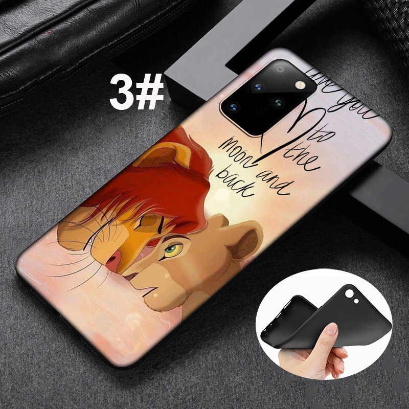 Samsung Galaxy S10 S9 S8 Plus S6 S7 Edge S10+ S9+ S8+ Soft Silicone Cover Phone Case Casing GR73 Lion King Hakuna Matata