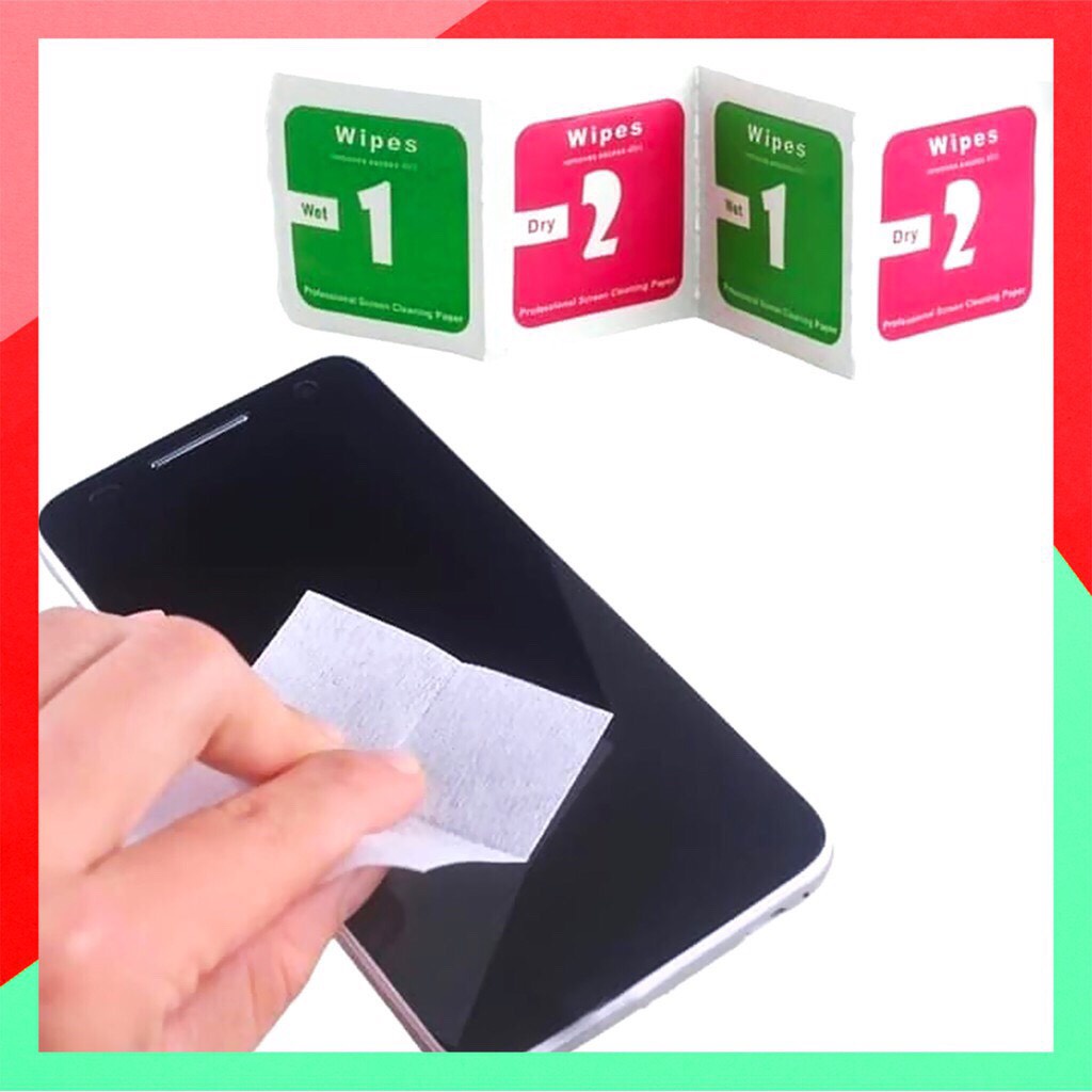 Kính cường lực Oppo A92 tặng kèm khăn lau