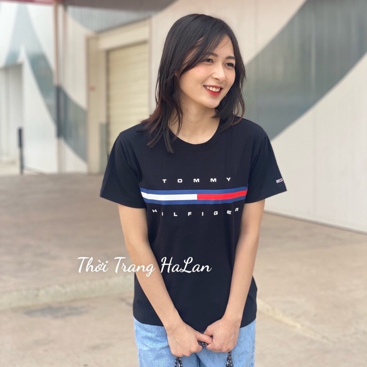 Áo thun Tommy Hilfiger phông cotton sang xịn mịn