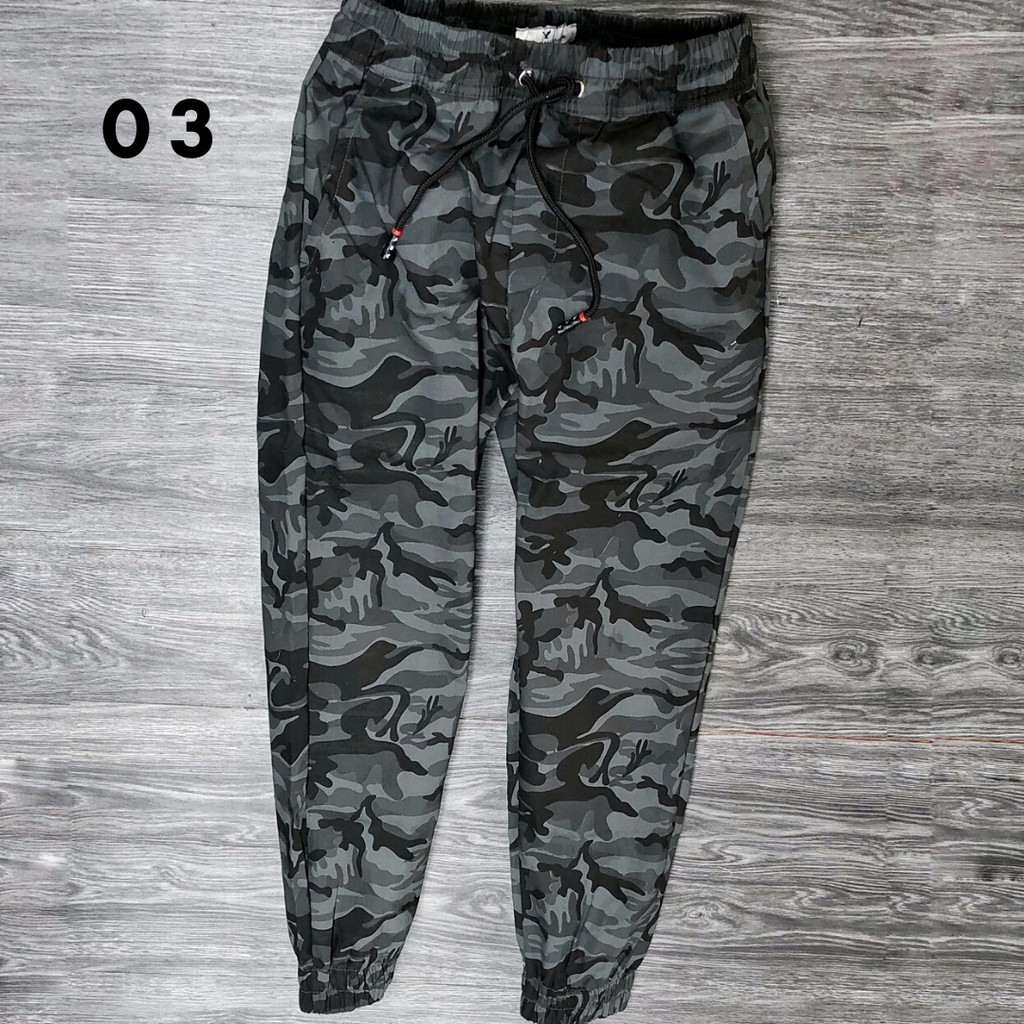 Quần jogger rằn ri, quần lính, camo cực chất [ Lính ]