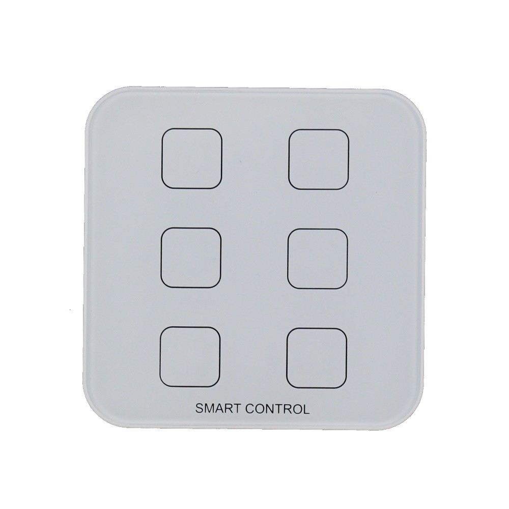 Công tắc wifi S686W - cảm ứng - mặt kính- nhà thông minh - app Tuya - SmartControl.Vn - 1900886806