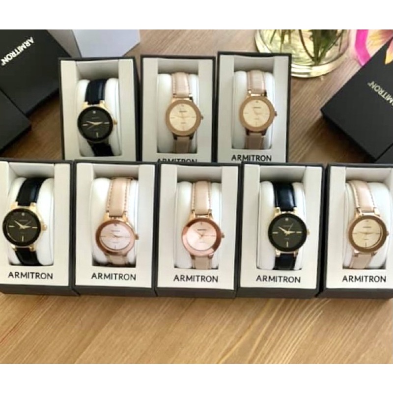 Đồng hồ Nữ Armitron 75/5410BKGPBK. Hàng chuẩn auth 100%