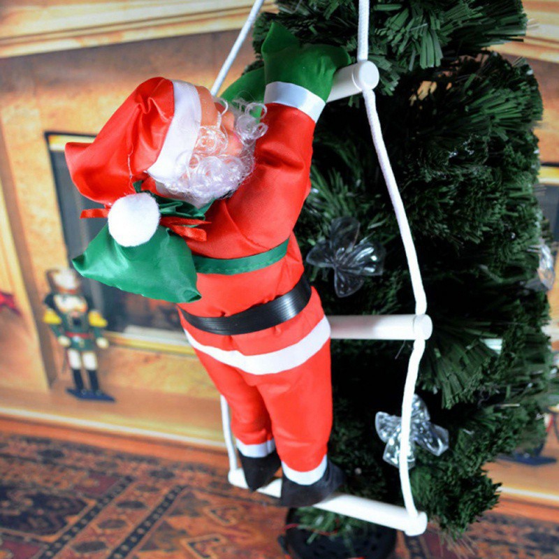 Phụ Kiện Trang Trí Cây Thông Giáng Sinh Hình Ông Già Noel