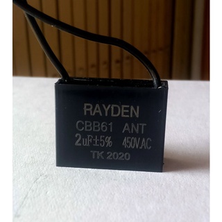 Tụ điện quạt 2uF/450v chuyên dụng chất lượng cao