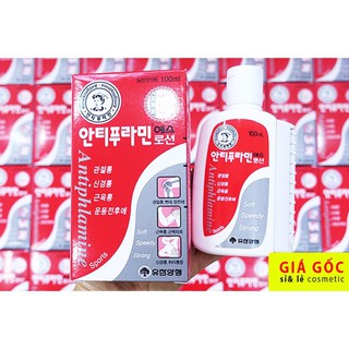 Dầu Nóng Xoa Bóp Hàn Quốc Antiphlamine 100ml