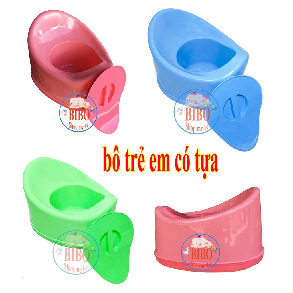 BÔ TRÒN CHO BÉ ĐI VỆ SINH, BÔ TRẺ EM CÓ NẮP ĐẬY