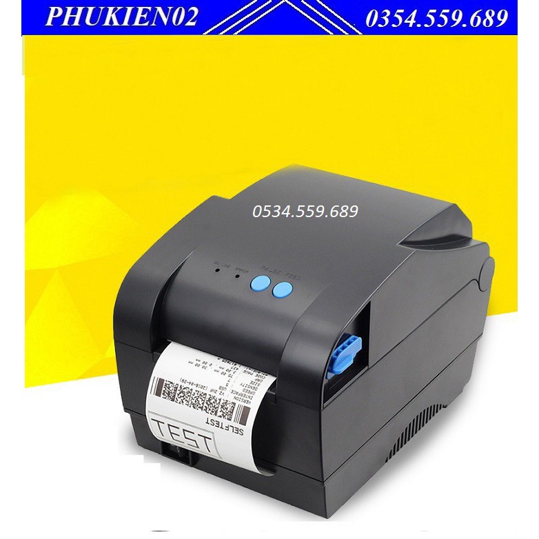 Máy In Mã Vạch Xprinter XP-330B Cao Cấp AZONE - Hàng Nhập Khẩu