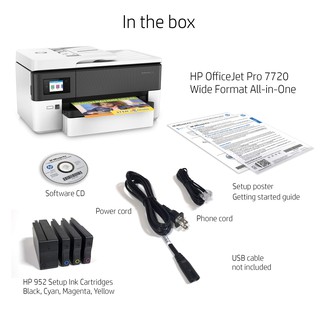 Máy in phun màu đa chức năng HP OfficeJet Pro 7720 Wide Format All-in-One Printer