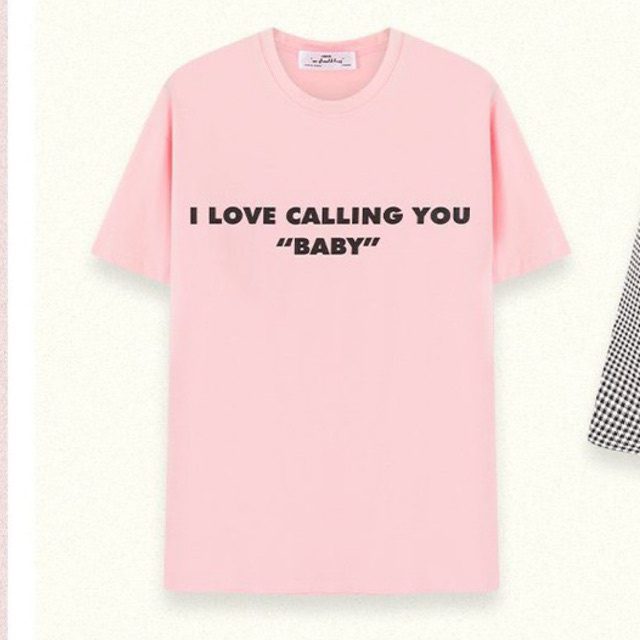 [Mã WABRTN33 giảm 10%]Áo phông hồng tingoan CALLING BABY TSHIRT/PK
