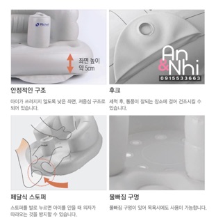 GHẾ TẬP NGỒI RICHELL NHẬT BẢN