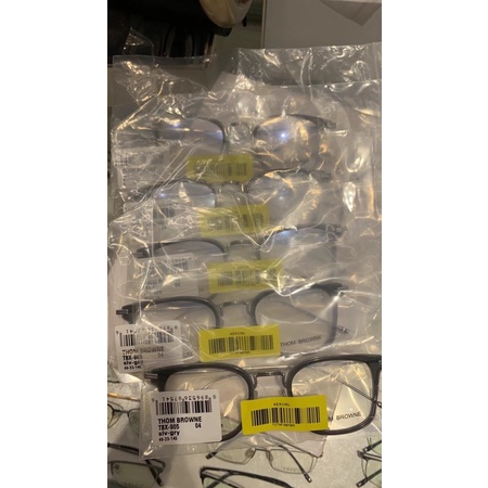 Kính mắt vuông unisex TB905 titanium cao cấp Fullbox hộp TB