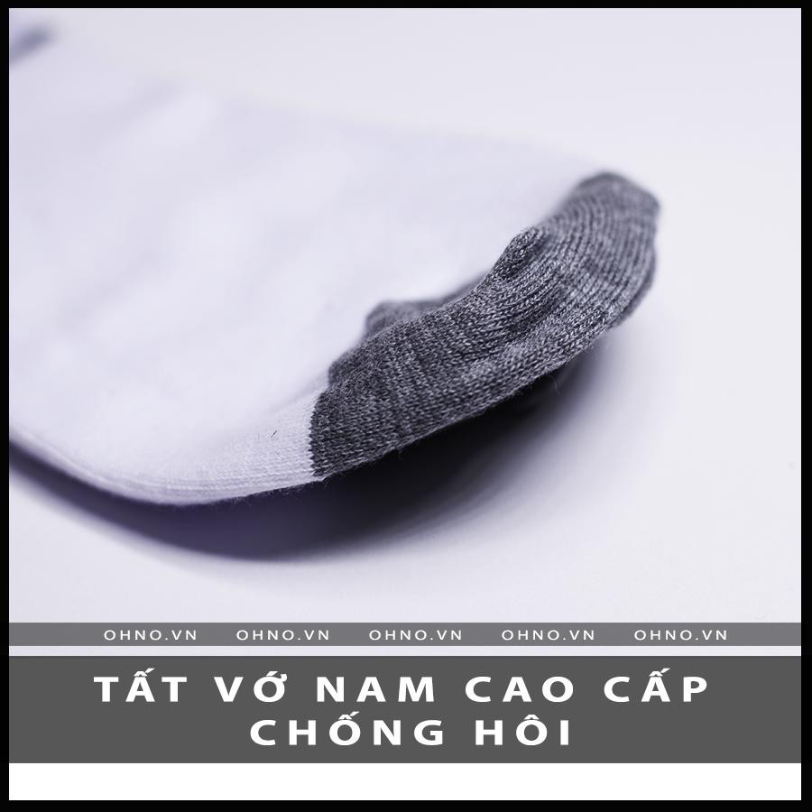 Tất Vớ Nam Công Sở Cổ Ngắn Cao Cấp Chống Khử Mùi Hôi Chân 100% COTTON – OHNO Việt Nam