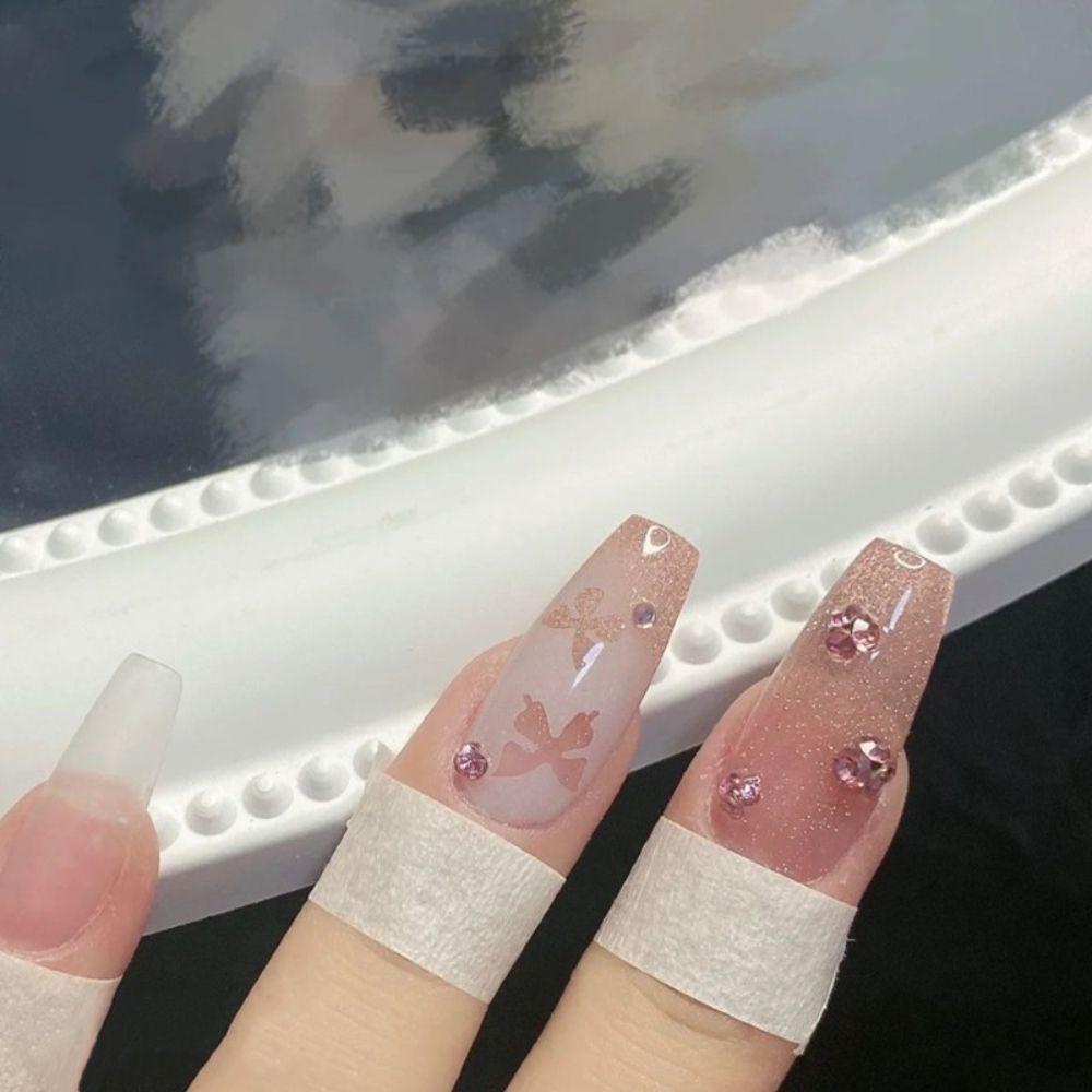 Hạt Charm Mũi Nhọn Đáy Nhọn Trang Trí Móng Tay|Vật Liệu Làm Móng Nghệ Thuật DIY