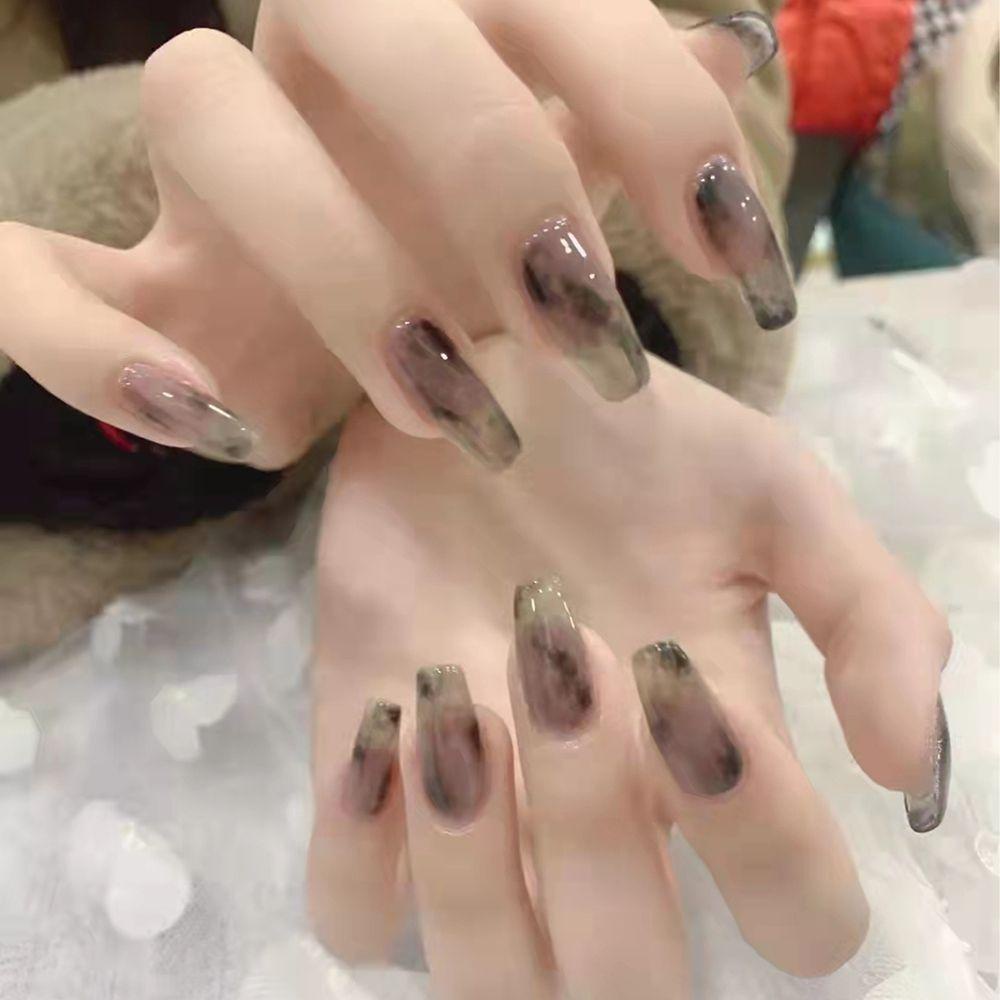 Hộp 24 Móng Tay Giả Trang Trí Nghệ Thuật|Bộ Móng Tay Giả Trang Trí Nghệ Thuật