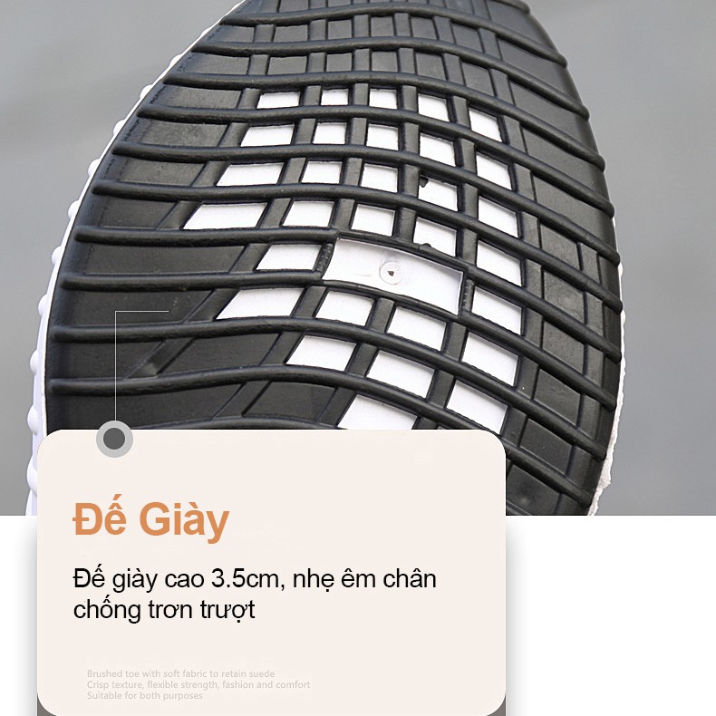 Giày Thể Thao Unisex Y.Z 3Fashion Đế Cao 3.5CM Vải Mềm Hot Trend - MSP 3232M | BigBuy360 - bigbuy360.vn