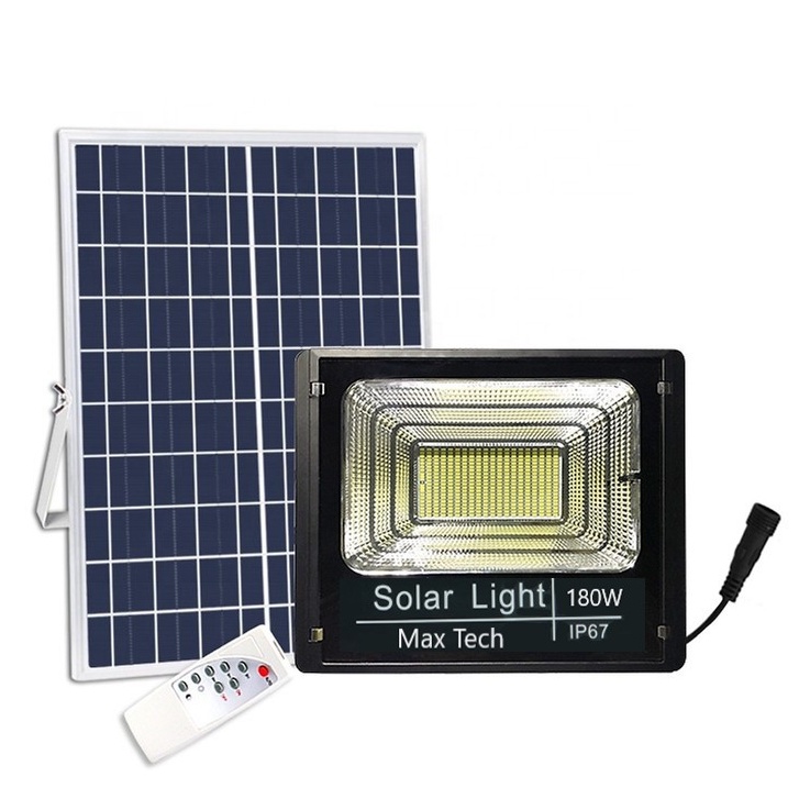 Đèn năng lượng mặt trời Max Tech 45W - 60W - 80W - 100W - 120W - 150W - 180W Solar Light - có điều khiển từ xa - D1060