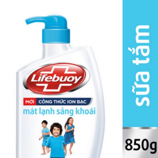 Sữa tắm Lifebuoy Mát lạnh Sảng khoái 850g