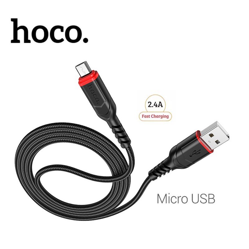 Cáp Sạc Nhanh Hoco X59 Micro cho dòng Android Dài 1M/2M - CHÍNH HÃNG