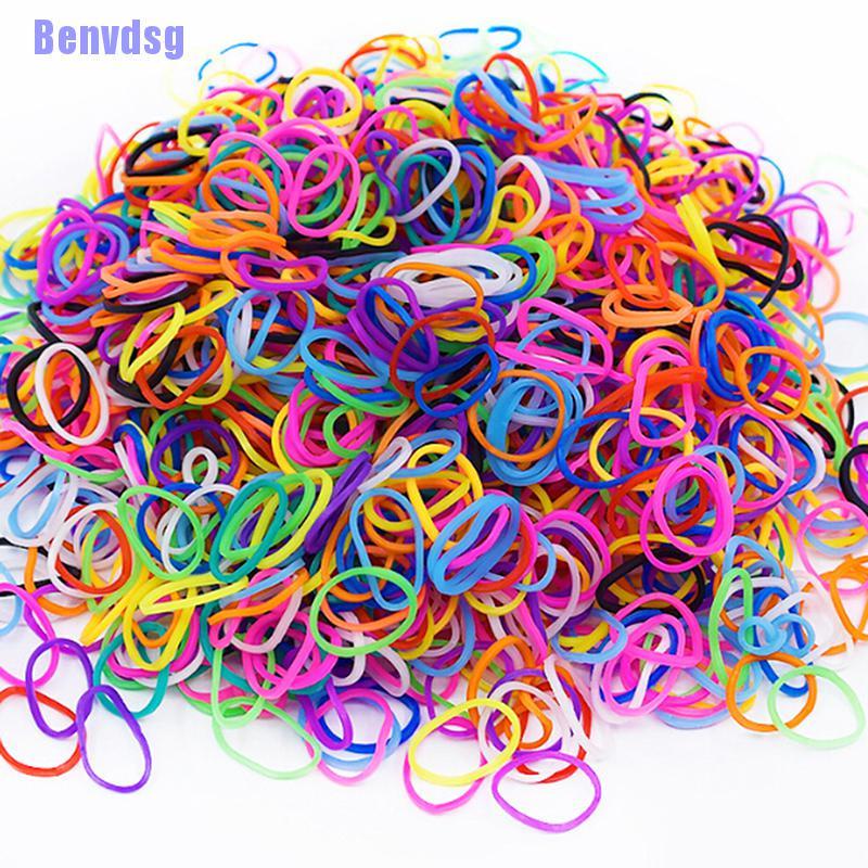 Set 500 Dây Cao Su 12 Màu Sắc Dùng Để Trang Điểm Đuôi Tôm Hùm