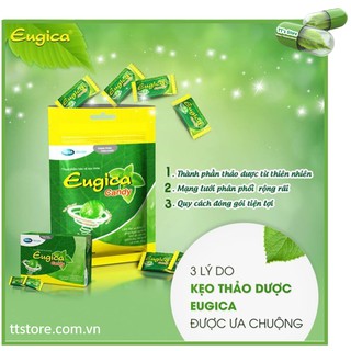 Kẹo Eugica Candy - Eugica Candy Cool Extra (Bịch 15 viên)