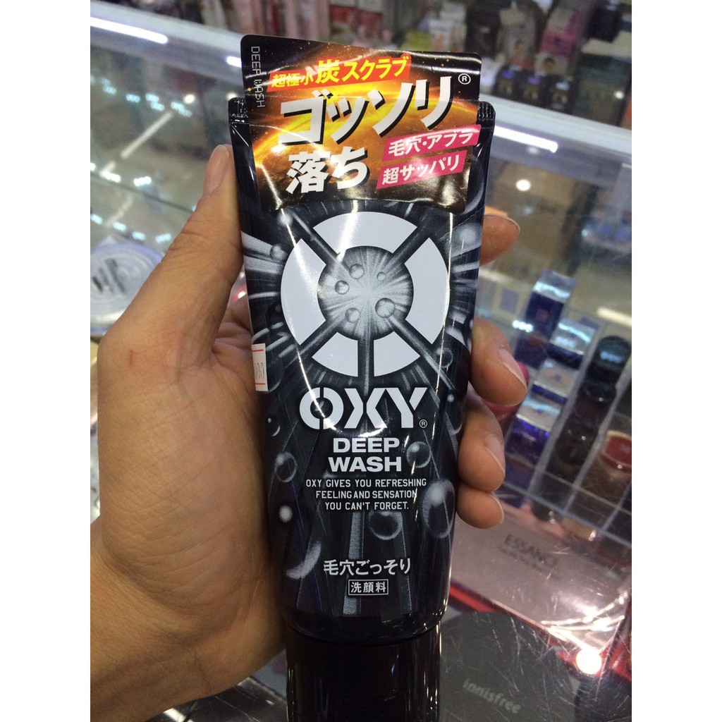 Sữa rửa mặt Oxy Deep Wash hàng Nhật Bản 130g