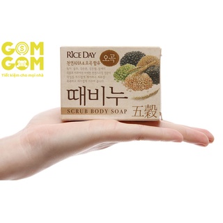 Xà bông cục rice day tinh chất ngũ cốc 100g