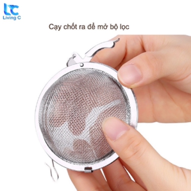 Quả lọc trà,lọc phở,lọc nước thảo dược i nốc 304 đa năng 3 cỡ