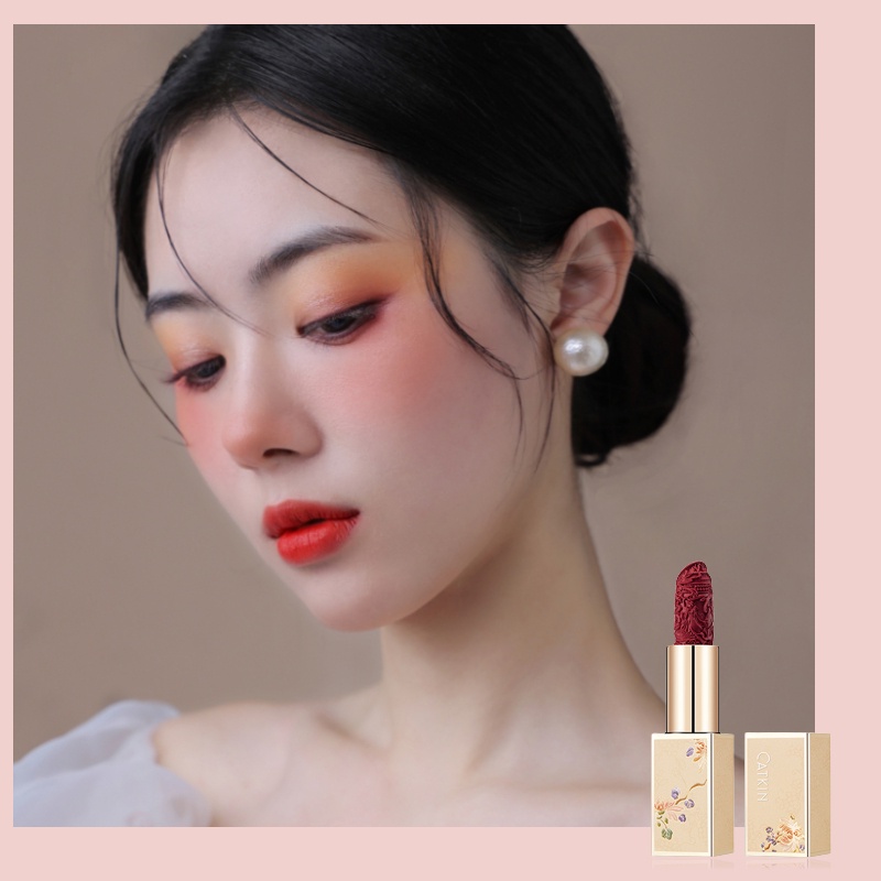 Son môi CATKIN lì không khô lâu trôi che khuyết điểm chuyên dụng 3.6g