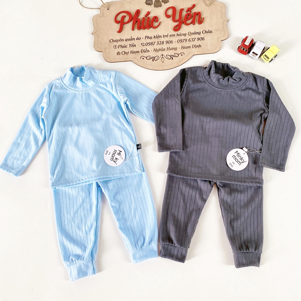 Bộ Dài Cổ 3 Phân Gân Đũa To Hàng Minky Mom Cho Bé (7-19kg) (SP001328)